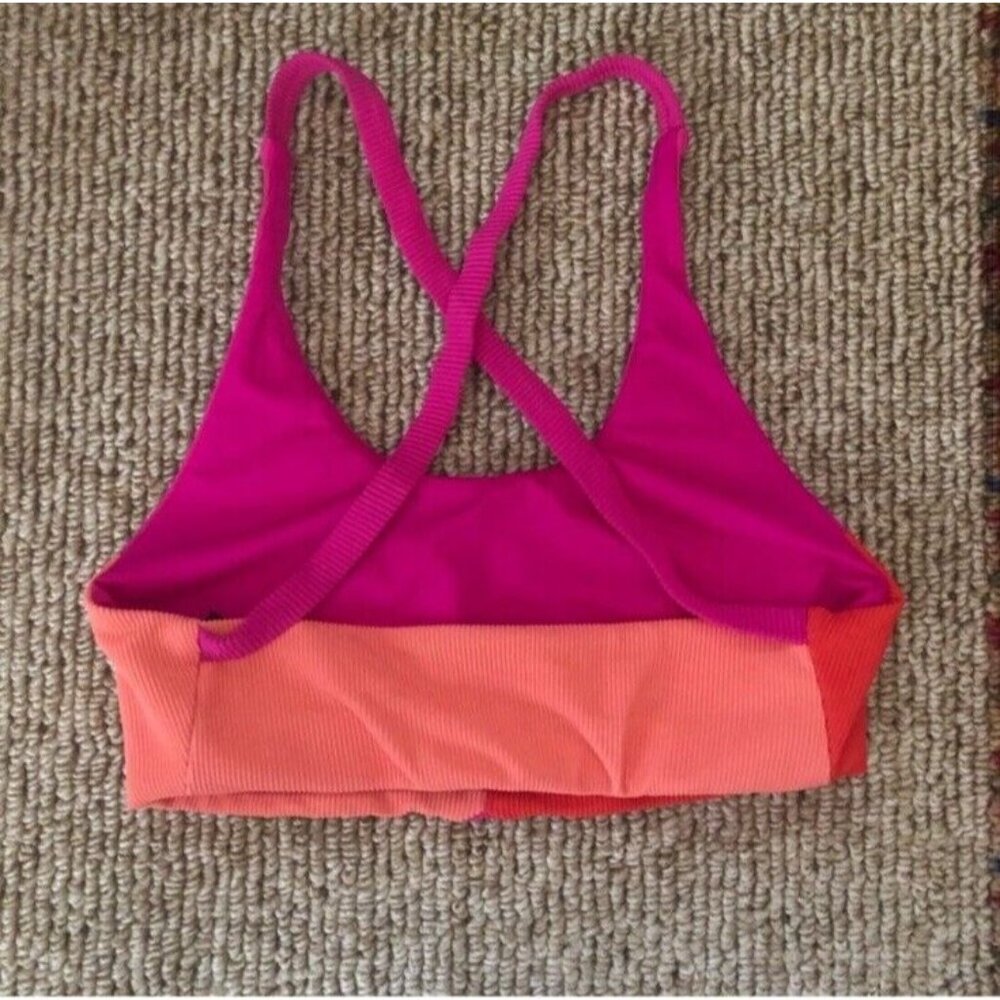 BEACH RIOT Norah Top Magenta Coral Pink Sport - Picture 6 of 6